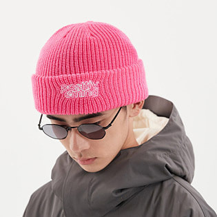 DIMITO DMT KNIT BEANIE PINK 스노우보드복 니트비니