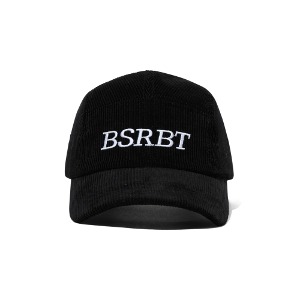 2324 BSRABBIT BSRBT 5 PANNAL CAP STRIPE CORDUROY BLACK